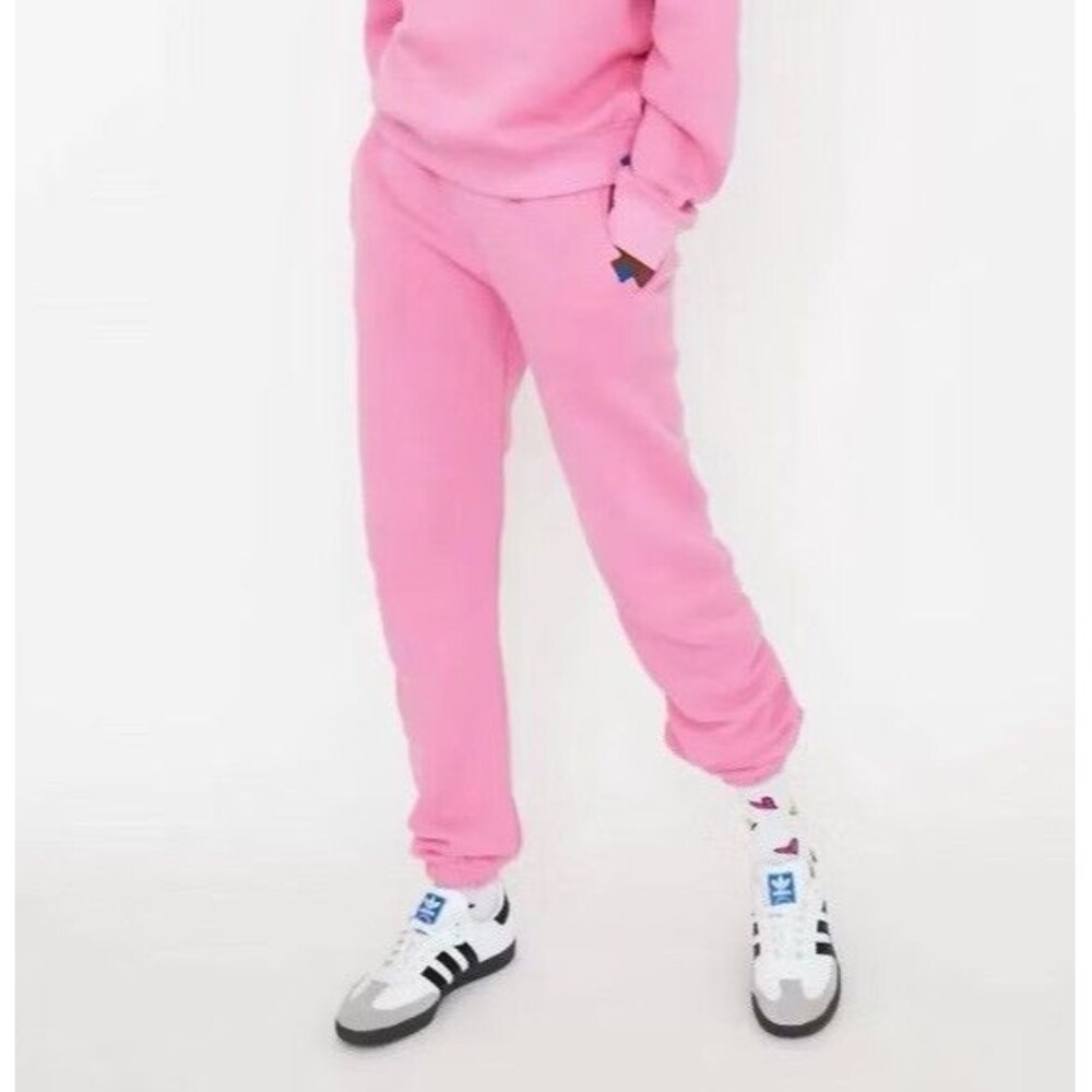 NWT Kule Pink Spongee Sweatpants Jogger Size Small S Women’s